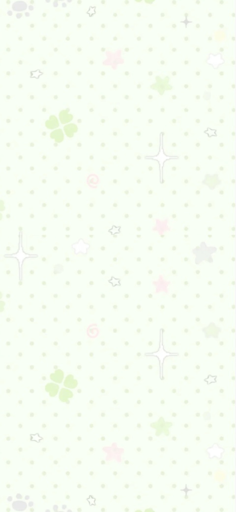 Pastel Sterne & Klee - 4K Handy Wallpaper
