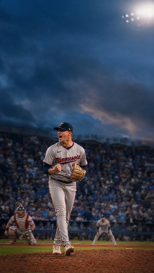 Louis Varland Action Shot - 4K Baseball Wallpaper