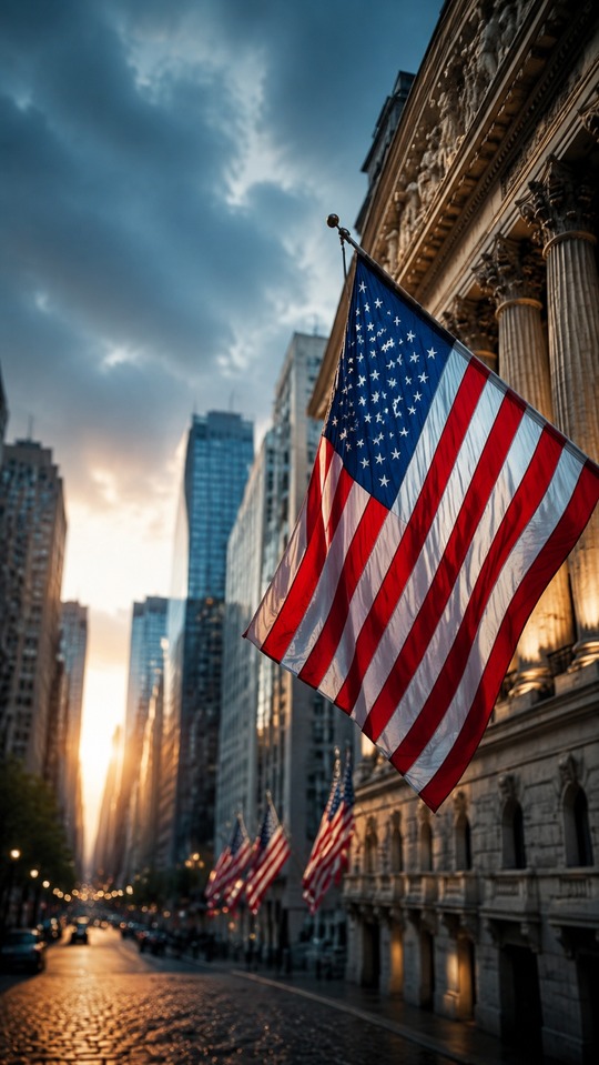 US CPI & Wall Street Finance - 4K Mobile Backgrounds