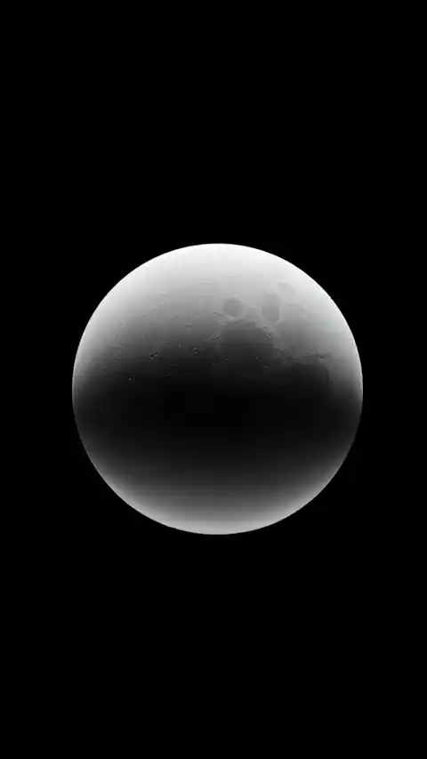 Minimalistischer Mond - 4K Bewegliches Wallpaper
