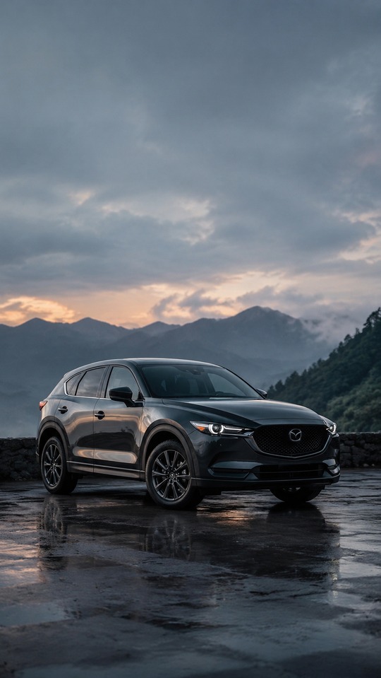 Mazda CX-5 Filmischer Realismus - 4K Hintergründe