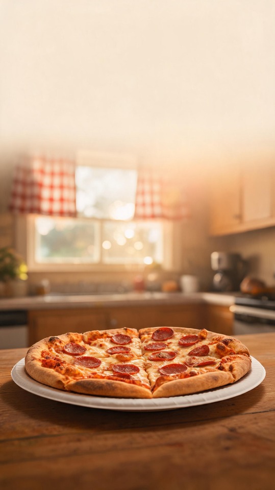 Pizza Hut Pepperoni Pizza - Cinematic 4K Background