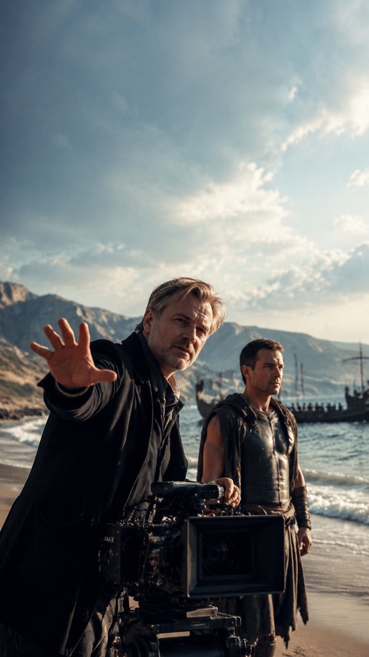 Christopher Nolan Matt Damon The Odyssey - 4K Wallpaper