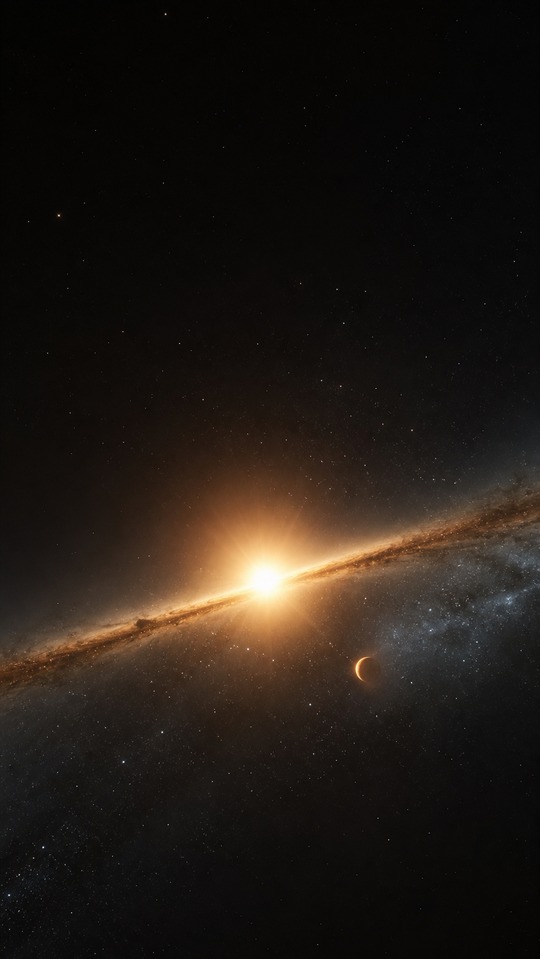 Beta Pictoris Hidden Planet Discovery - 4K Wallpaper