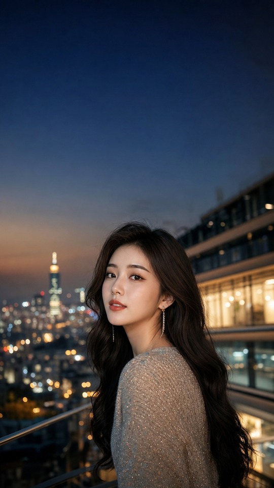 Hong Young Gi Cinematic Rooftop - 4K Lock Screen
