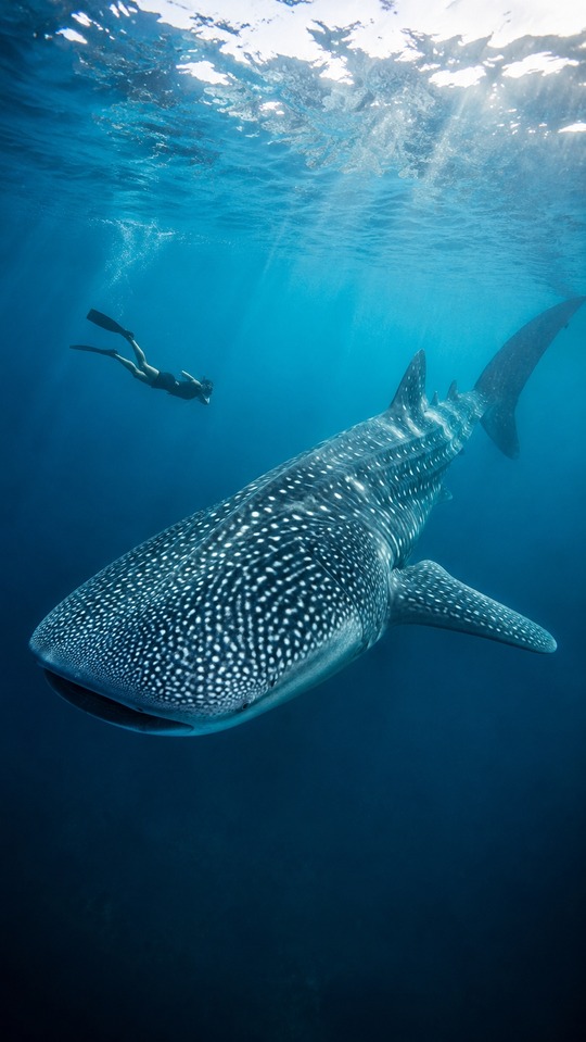 notizie del monde - Requin-baleine 4K Arrière-plan