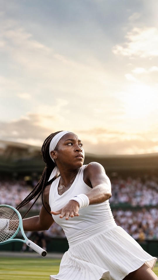 Coco Gauff Wimbledon Tennis - 4K Wallpapers