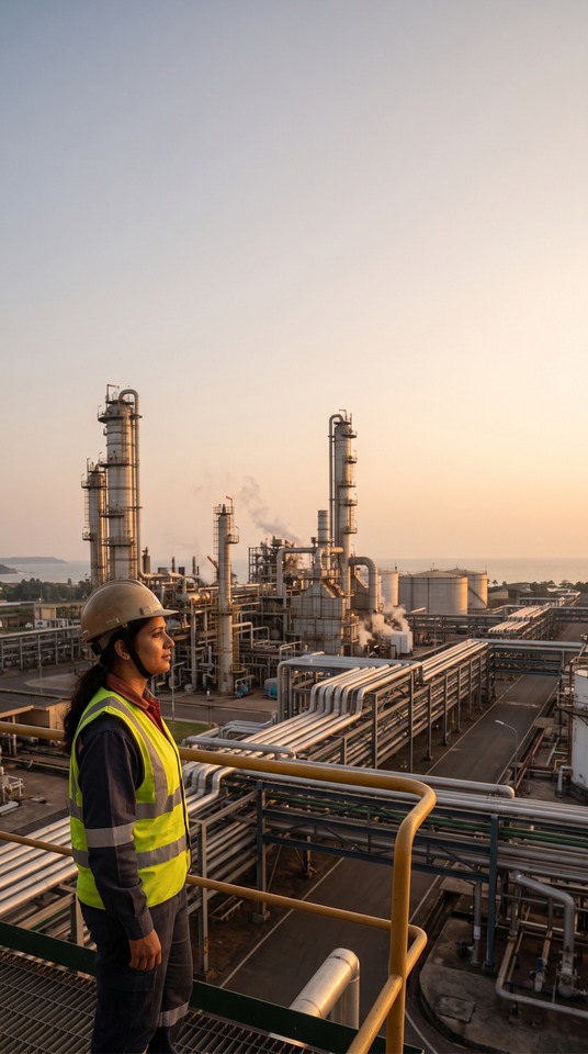 MRPL Share Price Refinery Success - 4K Wallpaper