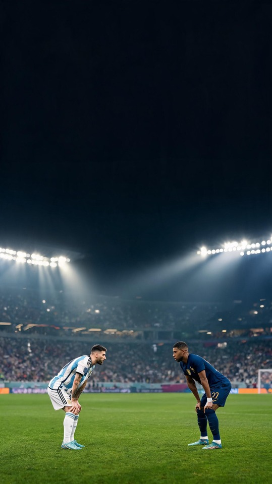 Argentine vs France Finale - Fond d'écran 4K Mobile