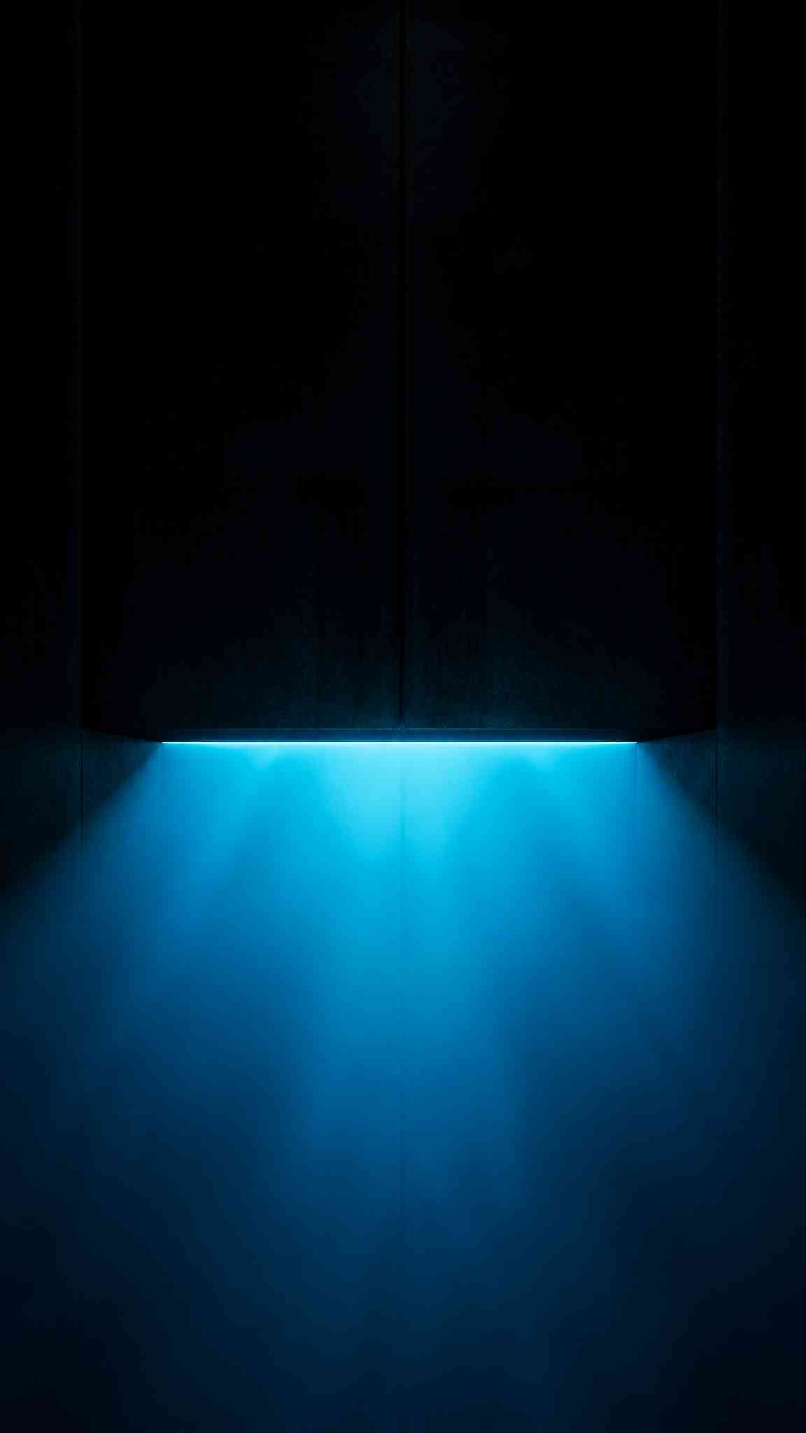 Abstract Blue Light 4K Wallpapers for Your Mobile