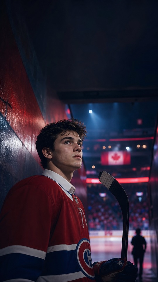 Bogdan Konyushkov Canadiens - 4K Hockey Wallpaper