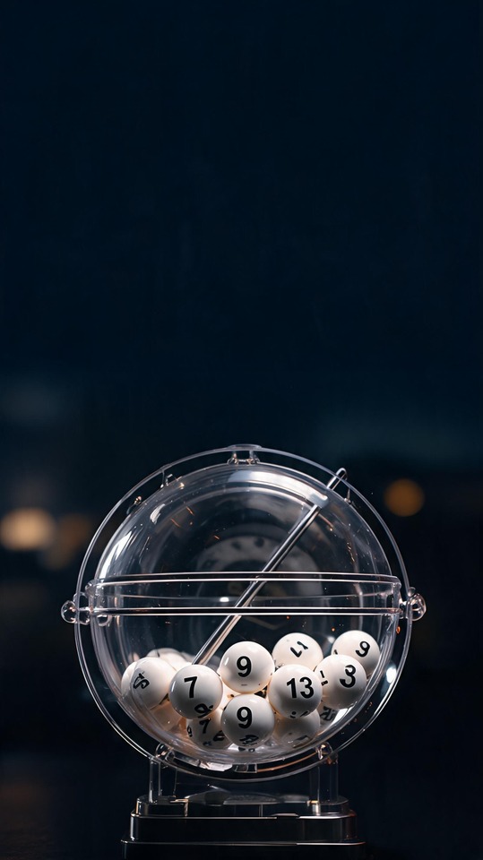 Mark Six Lottery Balls - 4K Lock Screen Wallpaper