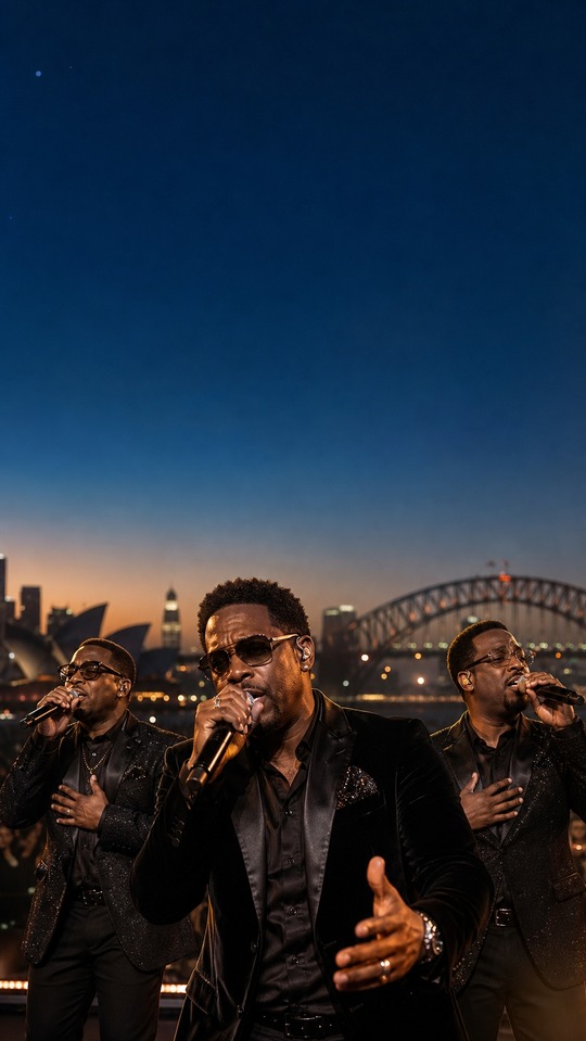 Boyz to Men Live in Sydney - 4K Lock Screens