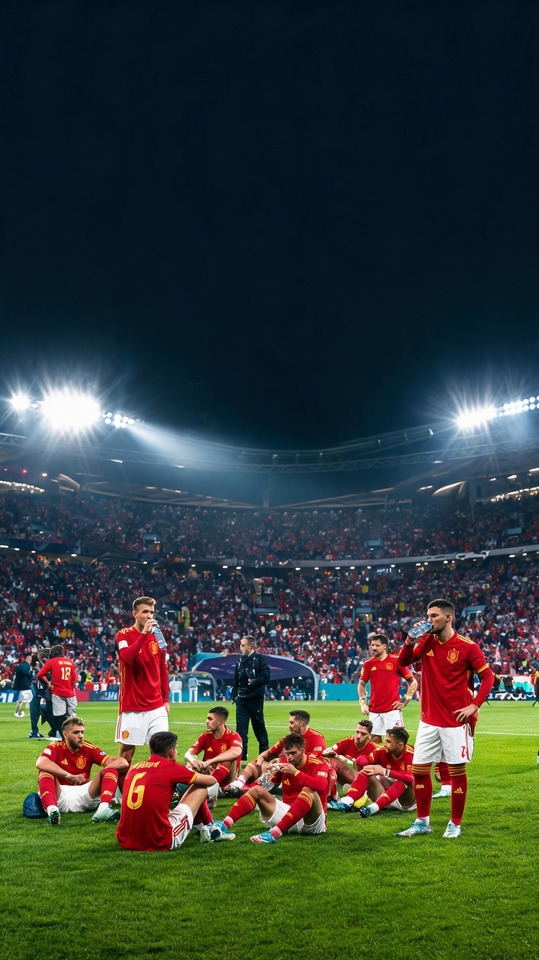 Descanso Final Mundial España - Fondo de Pantalla 4K