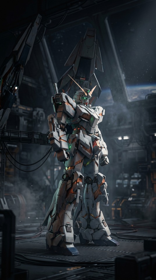 Nuevo Anime de Gundam - Fondo 4K de Unicorn Gundam