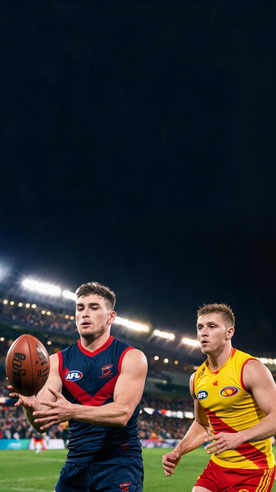 Adelaide vs Gold Coast AFL Match - 4K Sports Backgrounds