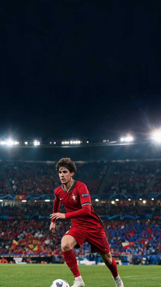 Joao Felix Portugal Action - 4K Mobile Wallpaper