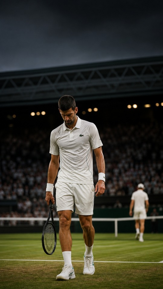 Novak Djokovic Wimbledon 4K Wallpaper