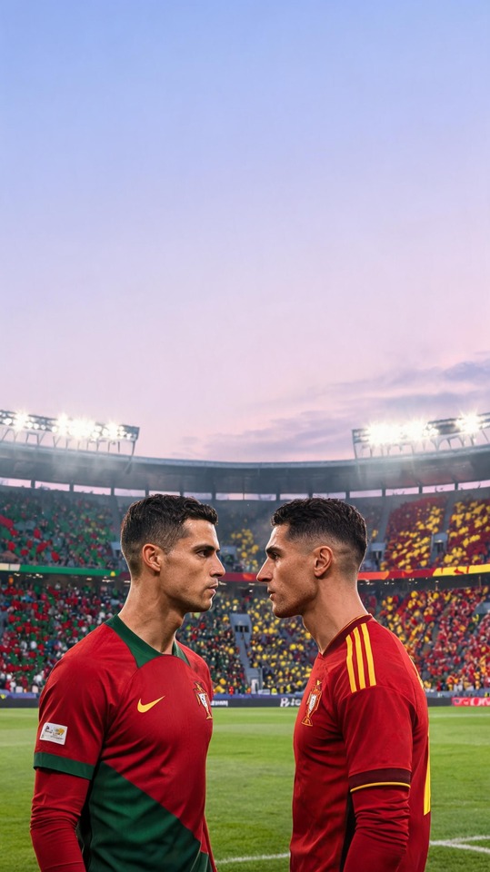 Portugal contre Espagne - Fond d'écran 4K Foot
