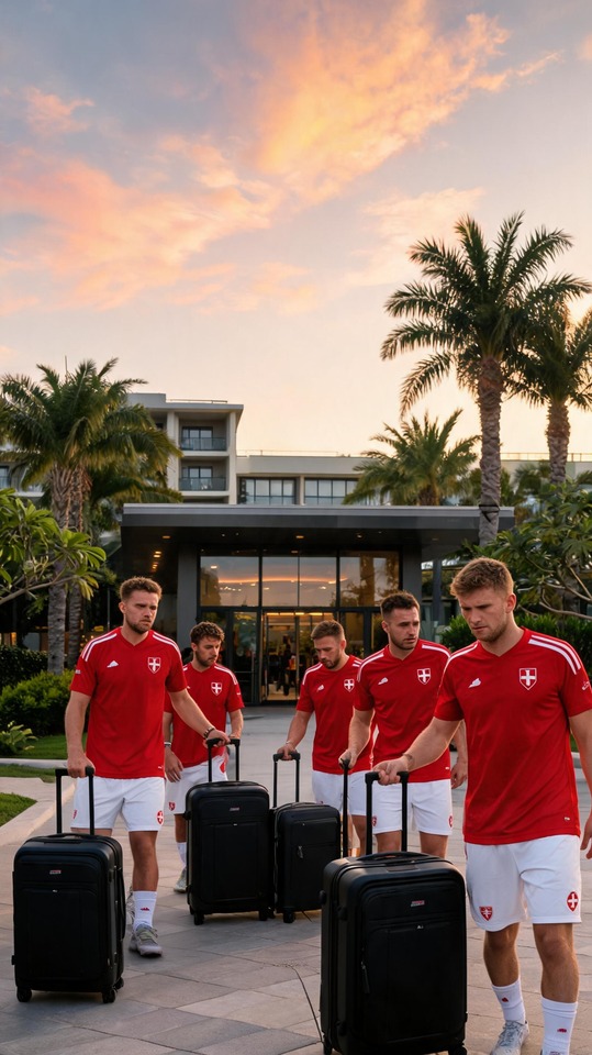 Norway World Cup Team Hotel Arrival - 4K Wallpaper