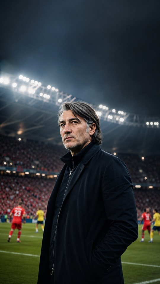 Murat Yakin Cinematic 4K Wallpaper - Football Manager