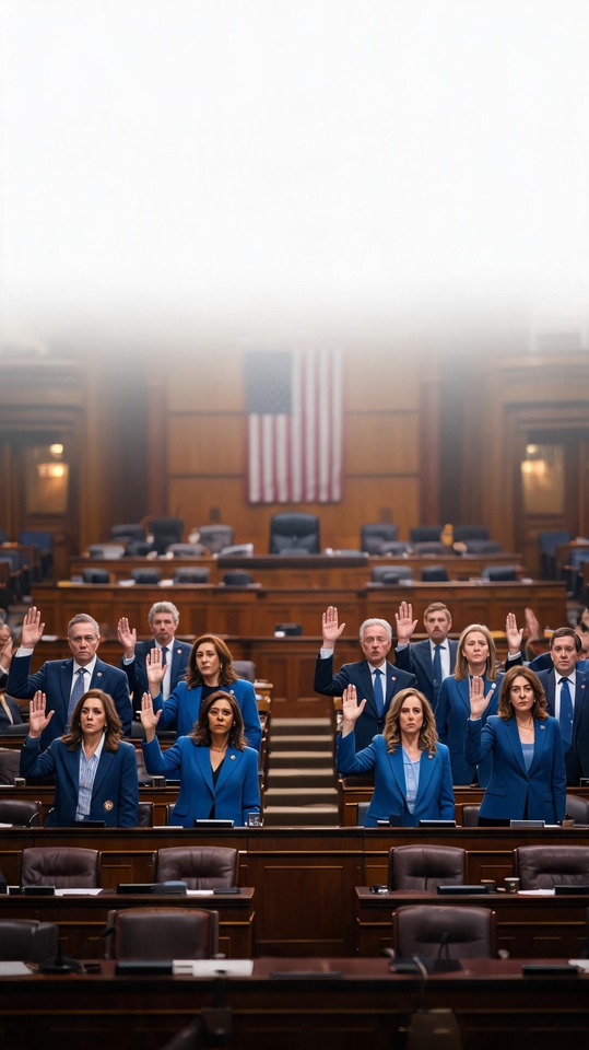 Democrats Israel Voting Scene - 4K Wallpapers