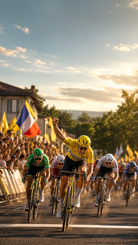 Etape 7 Tour de France 2026 - Sprint Finish 4K Wallpaper
