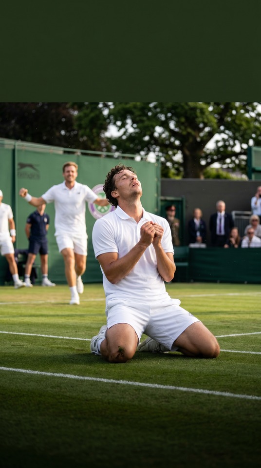 Harri Heliövaara Wimbledon Feier - 4K Handy Wallpaper