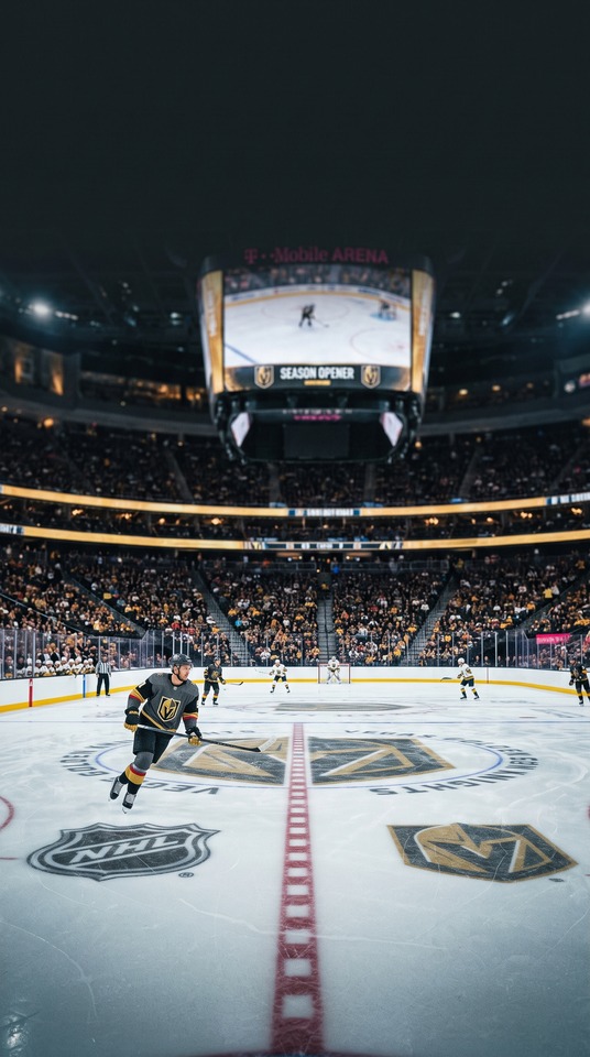 Vegas Golden Knights Season Opener - Calendario NHL Fondo 4K