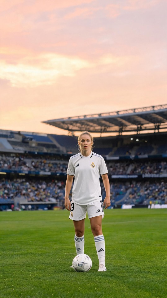 Real Madrid Janou Levels - 4K Fußball Hintergrund