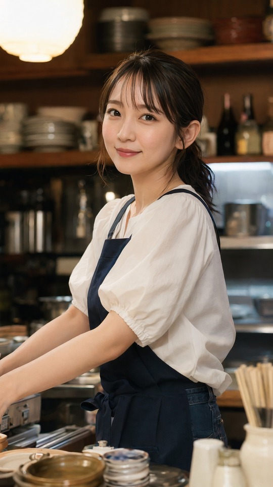 Riho Yoshioka One-Day Izakaya Manager - 4K Mobile Background