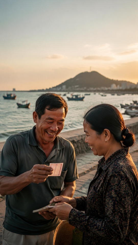 xsmb Lottery Joy in Vung Tau - 4K Phone Wallpaper