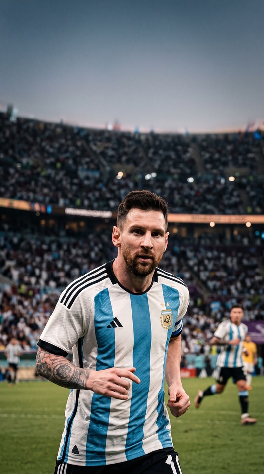 Lionel Messi - Fond d'écran 4K Football