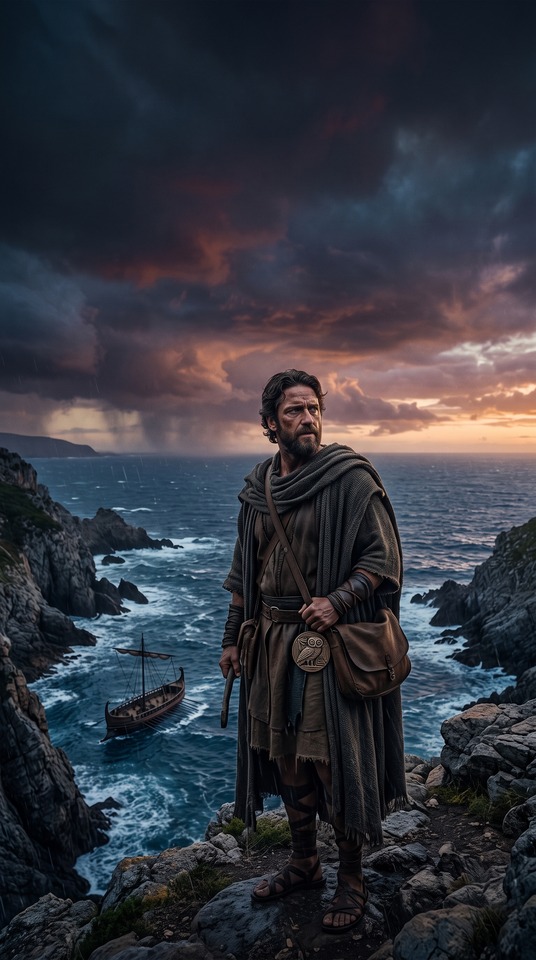 The Odyssey Movie Background - 4K Phone Wallpaper