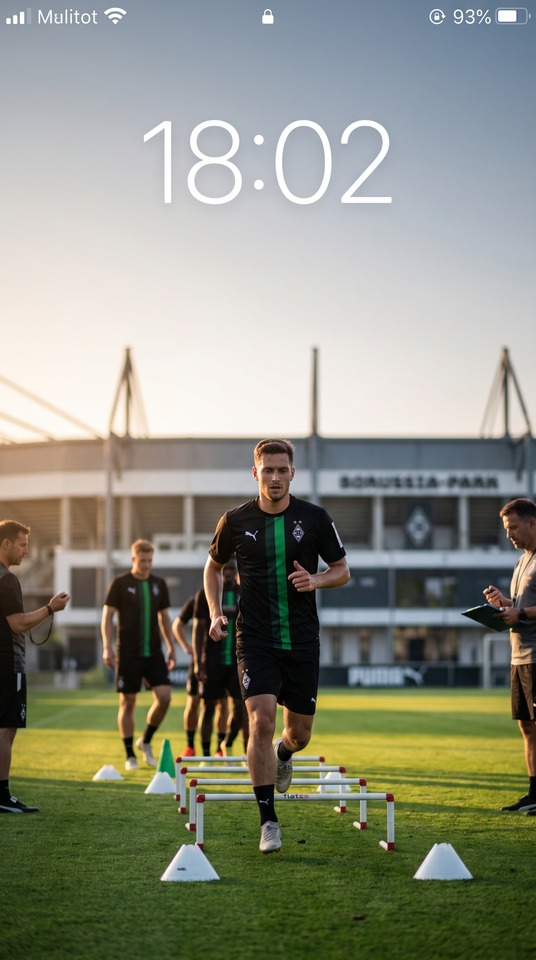 Gladbach News - Training Performance Check 4K Wallpaper
