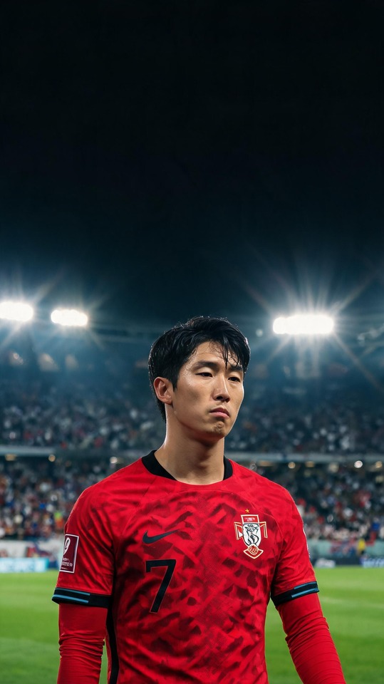 Son Heung-min Coupe du Monde 2026 - Arrière-plan 4K