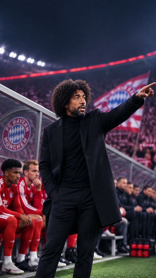 FC Bayern München Dante Trainer - 4K Lock Screen