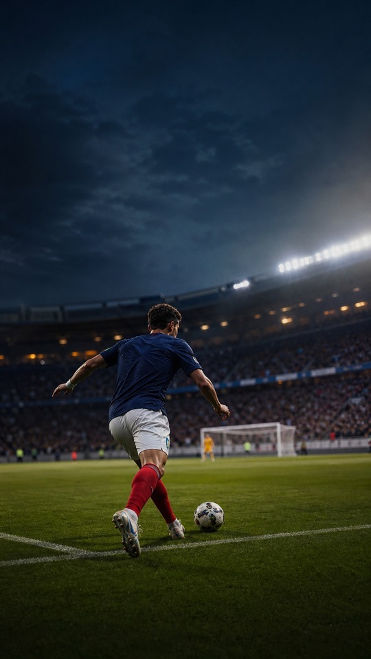 Foot Ce Soir - Acción de Fútbol 4K Wallpaper