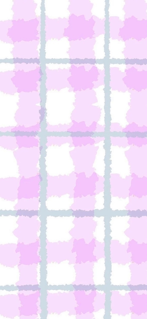 Lila Gingham Muster Aquarell - 4K Wallpaper