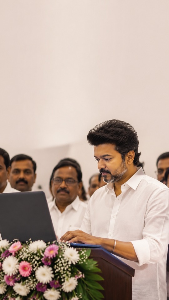 Nalam TN Event - Thalapathy Vijay 4K Mobile Wallpaper