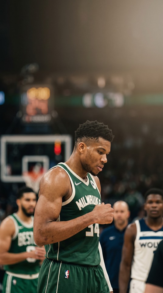 Giannis Antetokounmpo Cinematic NBA - 4K Wallpaper