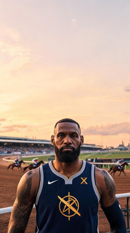 LeBron James Cinematic Realism - 4K Wallpaper