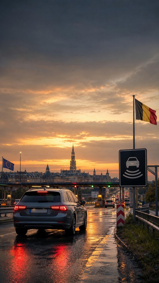 Vignette Belgique - Cinematic 4K Road Background