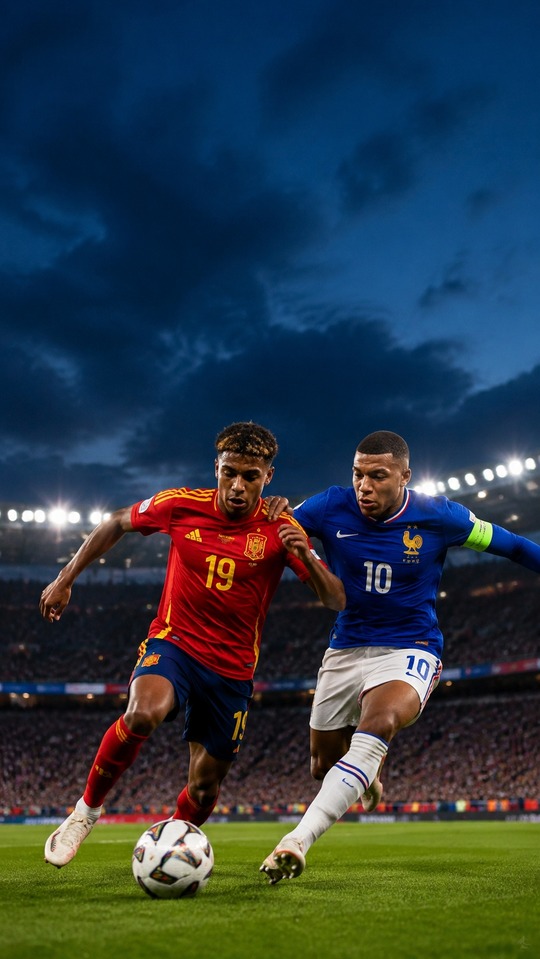 Spanien gegen Frankreich – spain vs france 4K Hintergrundbild