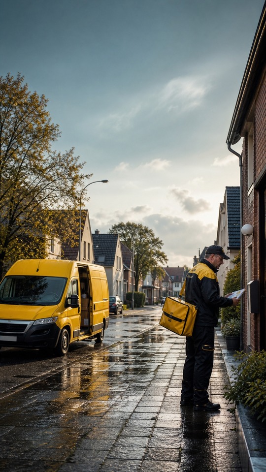 Deutsche Post Realistic Delivery - 4K Wallpaper