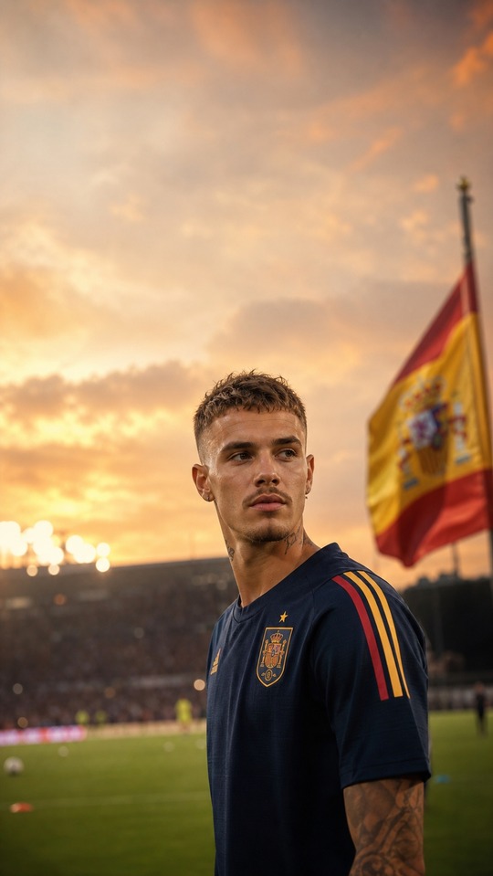 Romeo Beckham Spain Training Kit - 4K Wallpaper