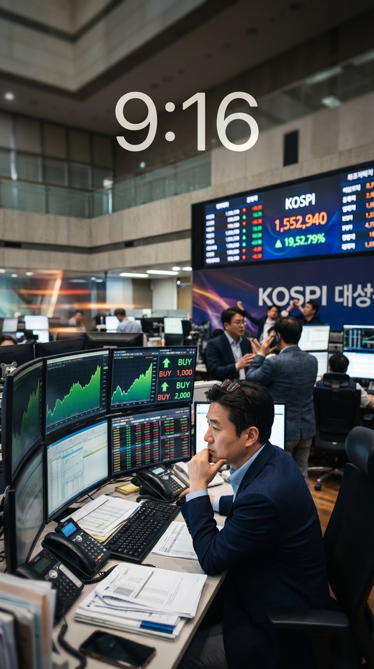 KOSPI Sidecar Stock Market Bull Run - 4K Wallpapers