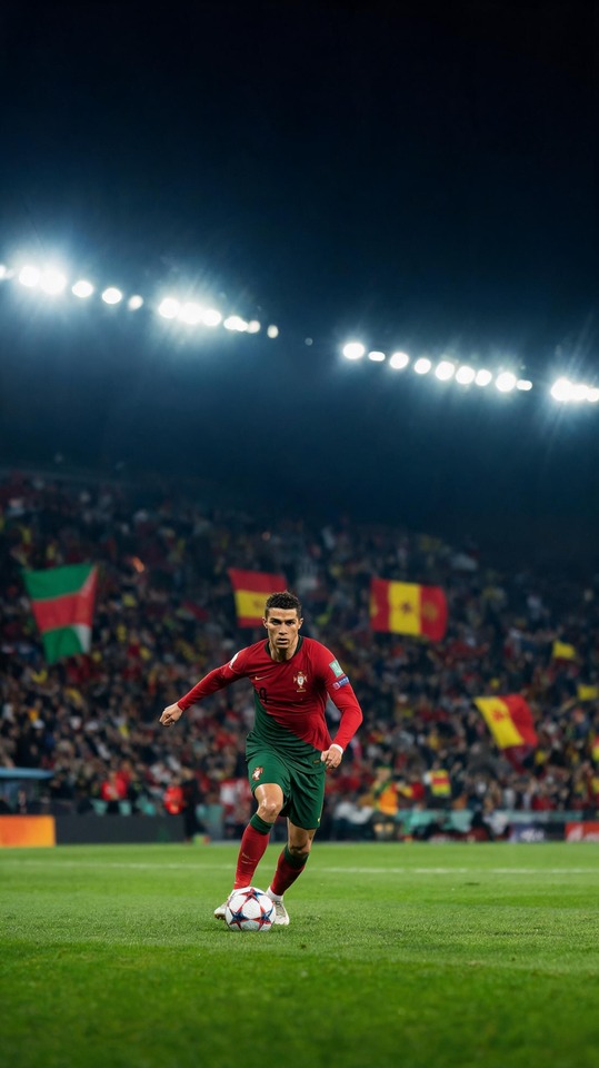 Portugal National Team Cristiano Ronaldo - 4K Mobile Wallpaper