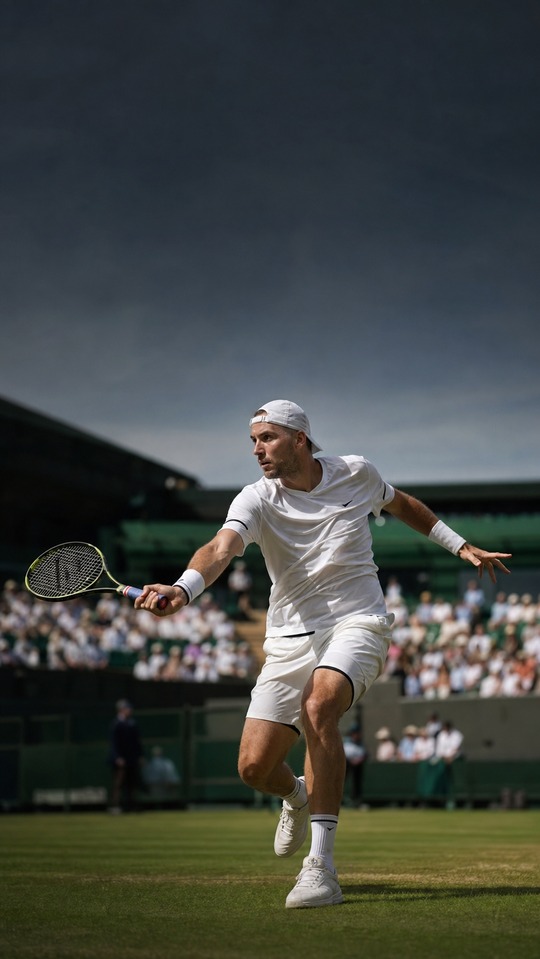 Jan-Lennard Struff Wimbledon 2026 - 4K Phone Wallpaper
