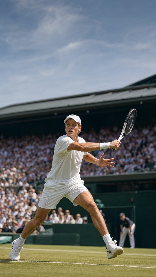 Jannik Sinner Wimbledon - Fondo de Pantalla 4K